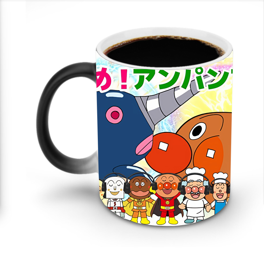 （画像用） アンパンマン Anpanman 温度変色マグカップ