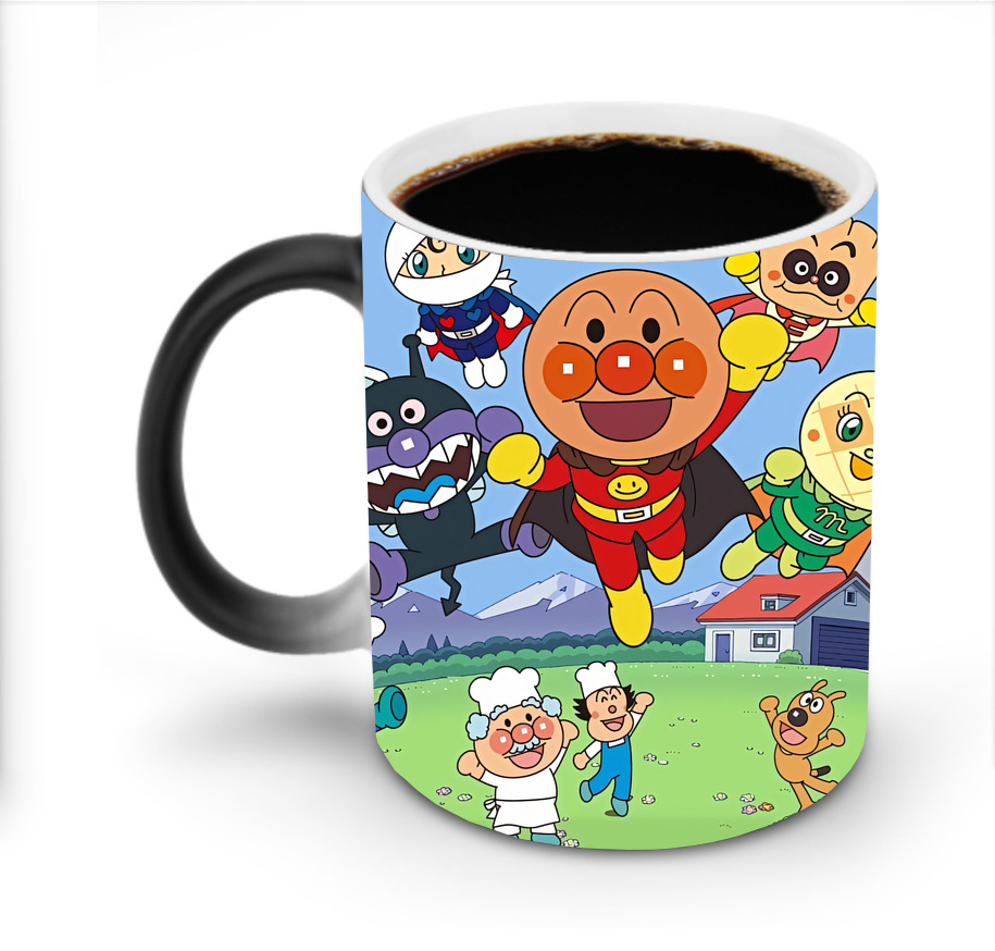 （画像用） アンパンマン Anpanman 温度変色マグカップ