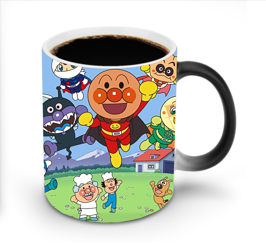 （画像用） アンパンマン Anpanman 温度変色マグカップ