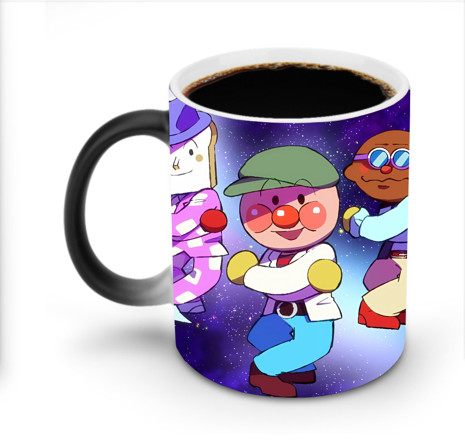 （画像用） アンパンマン Anpanman 温度変色マグカップ