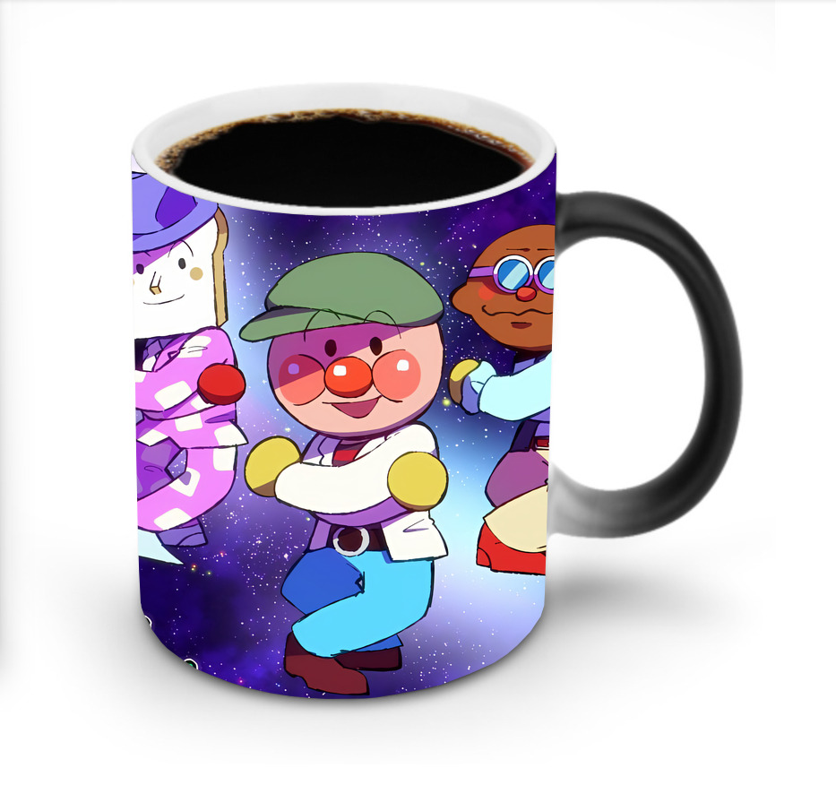 （画像用） アンパンマン Anpanman 温度変色マグカップ