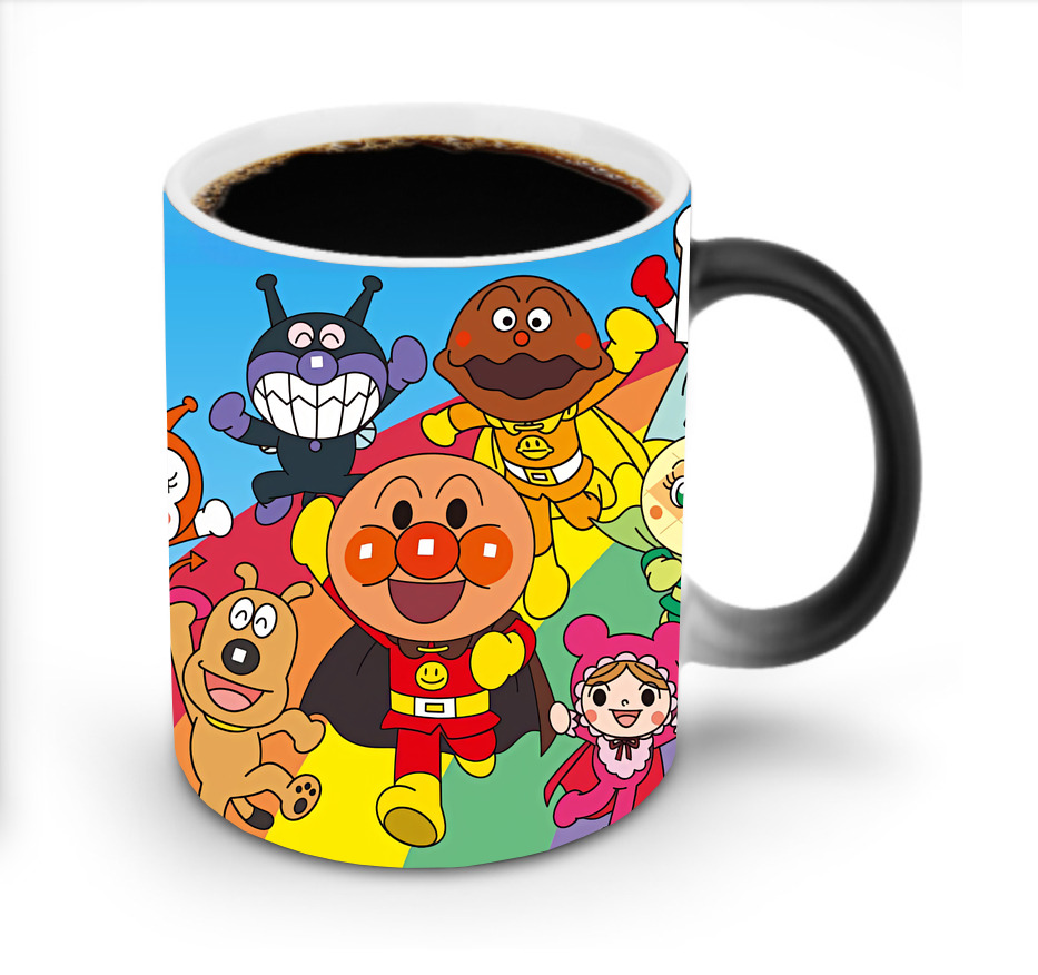 （画像用） アンパンマン Anpanman 温度変色マグカップ