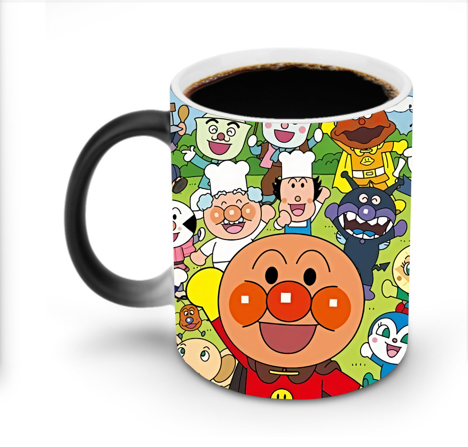 （画像用） アンパンマン Anpanman 温度変色マグカップ