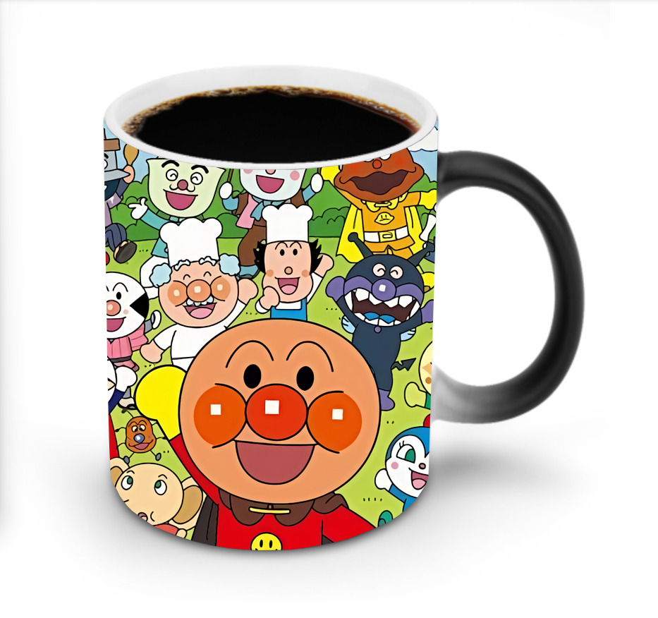 （画像用） アンパンマン Anpanman 温度変色マグカップ