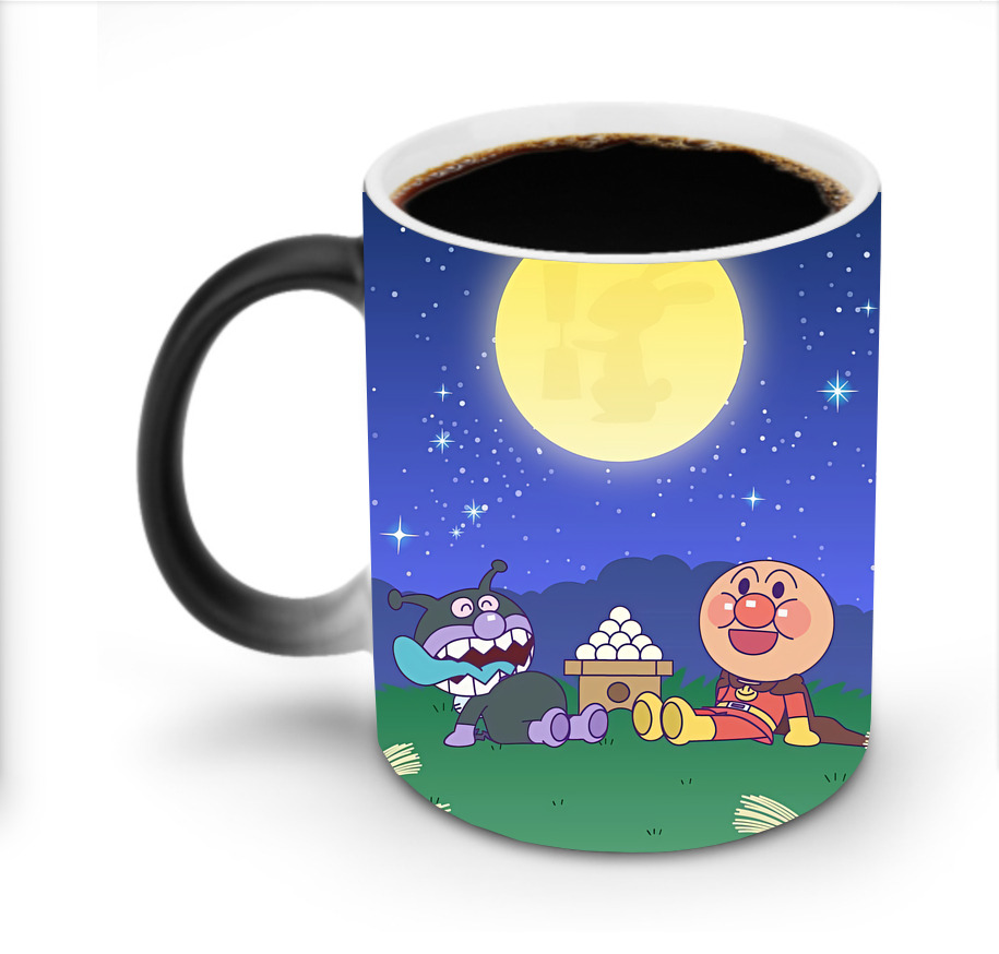 （画像用） アンパンマン Anpanman 温度変色マグカップ
