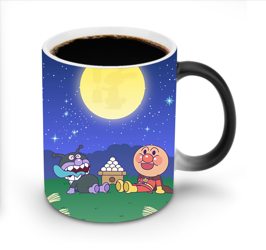 （画像用） アンパンマン Anpanman 温度変色マグカップ