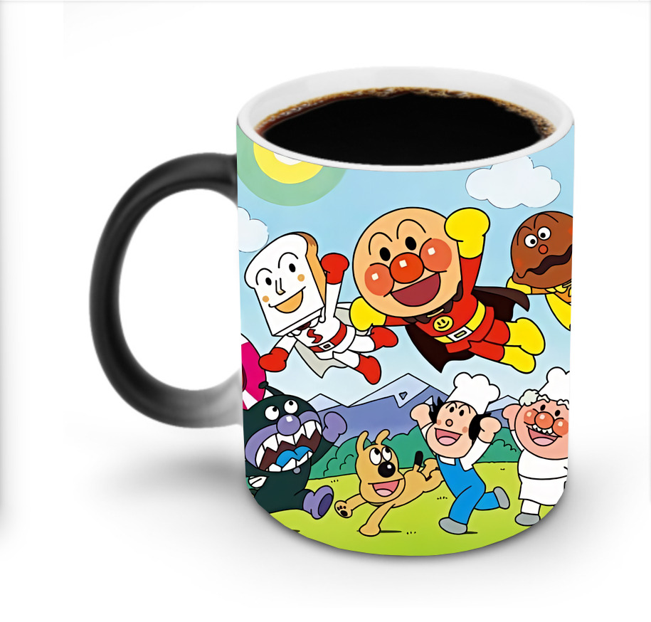 （画像用） アンパンマン Anpanman 温度変色マグカップ