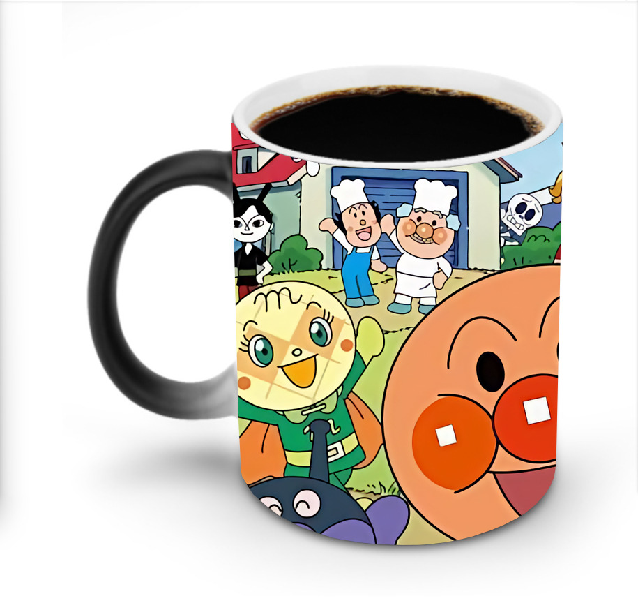 （画像用） アンパンマン Anpanman 温度変色マグカップ