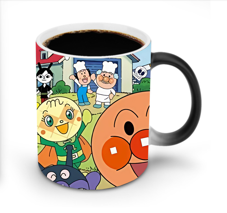 （画像用） アンパンマン Anpanman 温度変色マグカップ