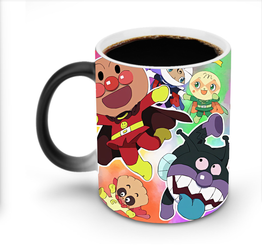 （画像用） アンパンマン Anpanman 温度変色マグカップ