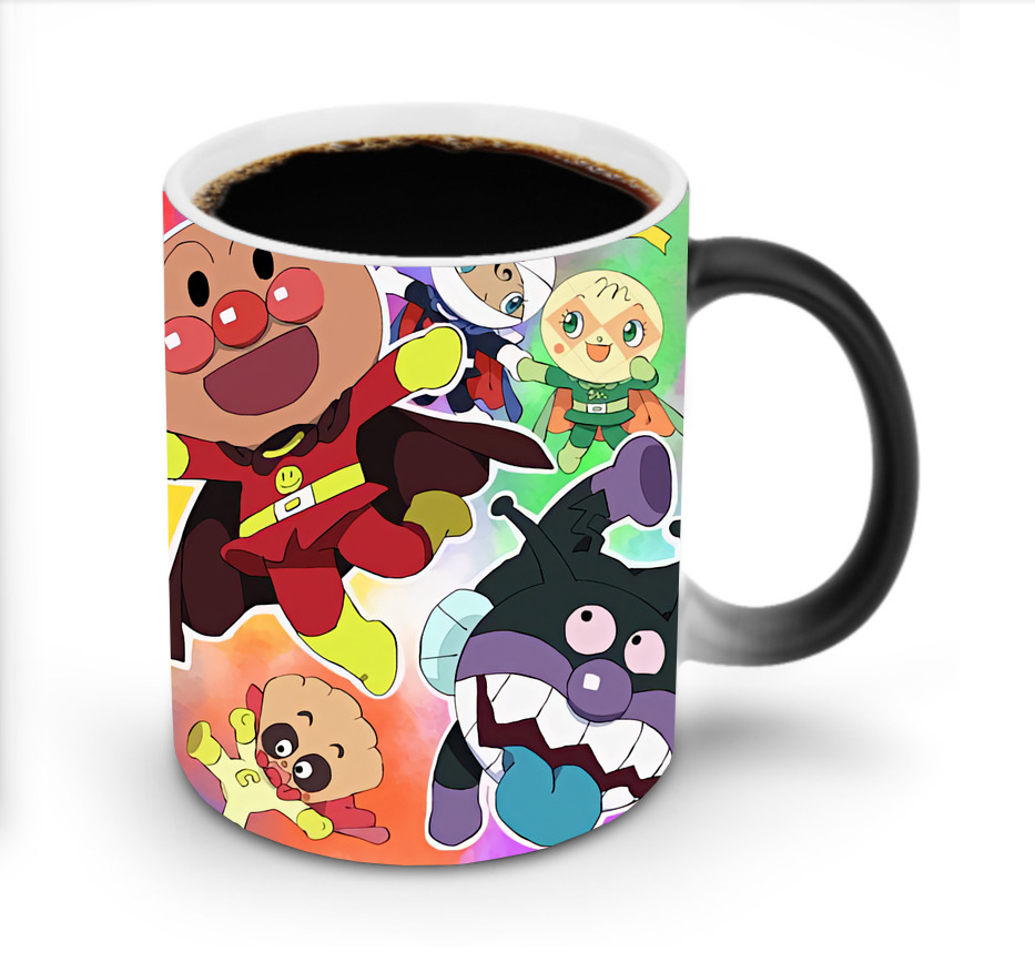 （画像用） アンパンマン Anpanman 温度変色マグカップ