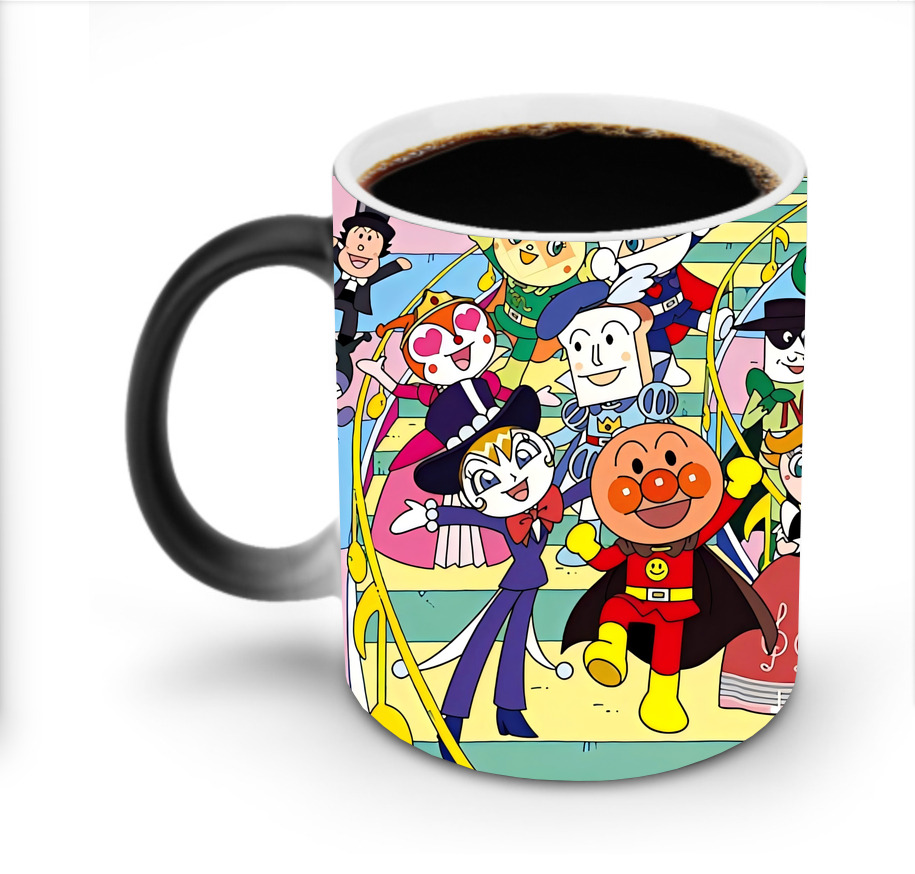 （画像用） アンパンマン Anpanman 温度変色マグカップ