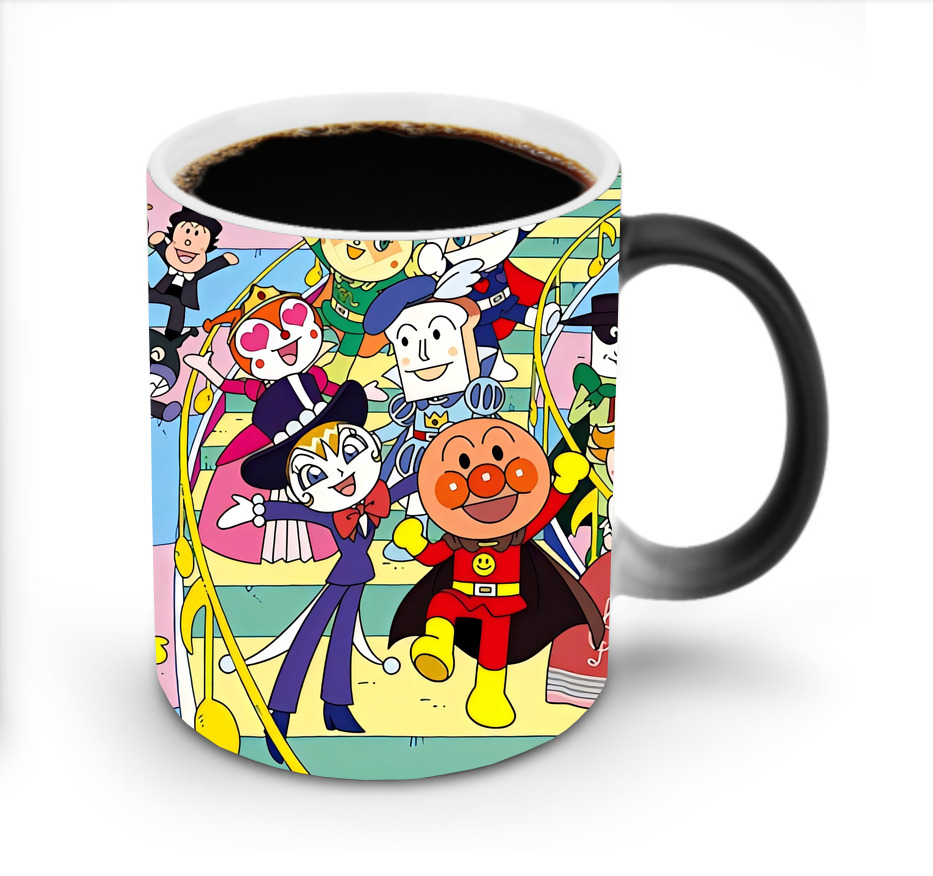 （画像用） アンパンマン Anpanman 温度変色マグカップ