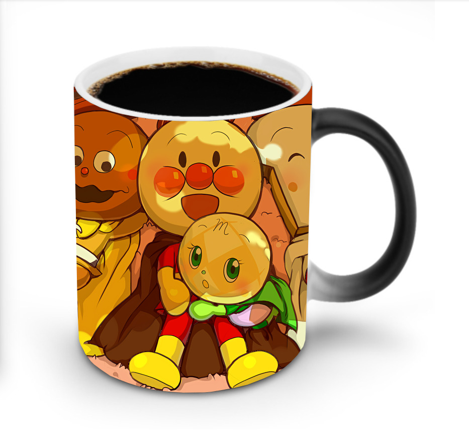 （画像用） アンパンマン Anpanman 温度変色マグカップ