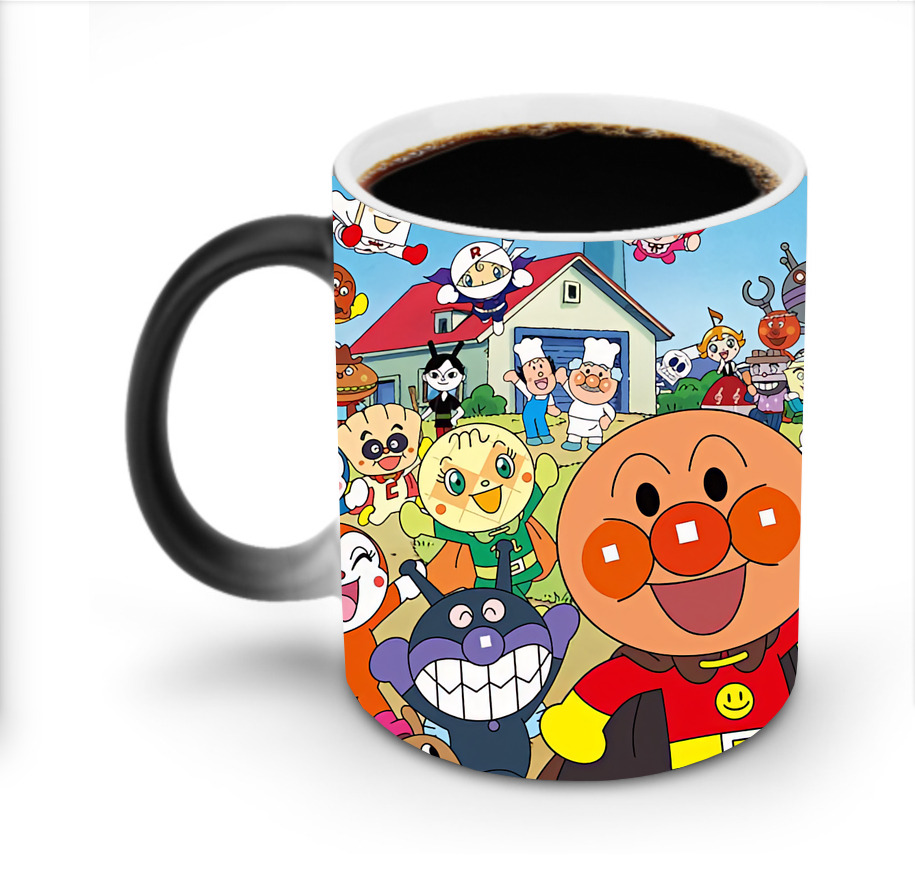 （画像用） アンパンマン Anpanman 温度変色マグカップ