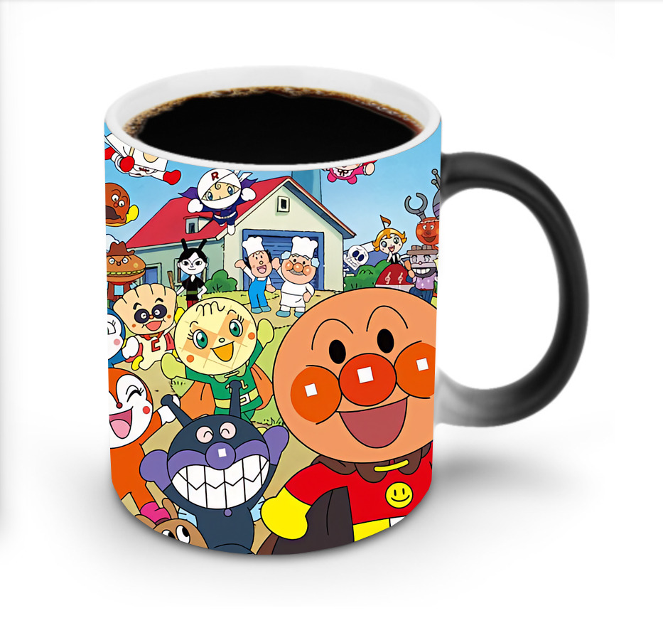 （画像用） アンパンマン Anpanman 温度変色マグカップ