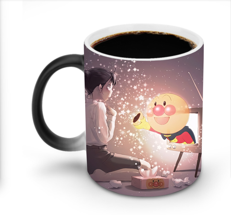 （画像用） アンパンマン Anpanman 温度変色マグカップ