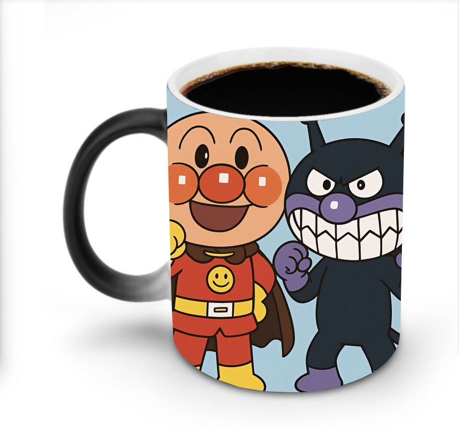 （画像用） アンパンマン Anpanman 温度変色マグカップ