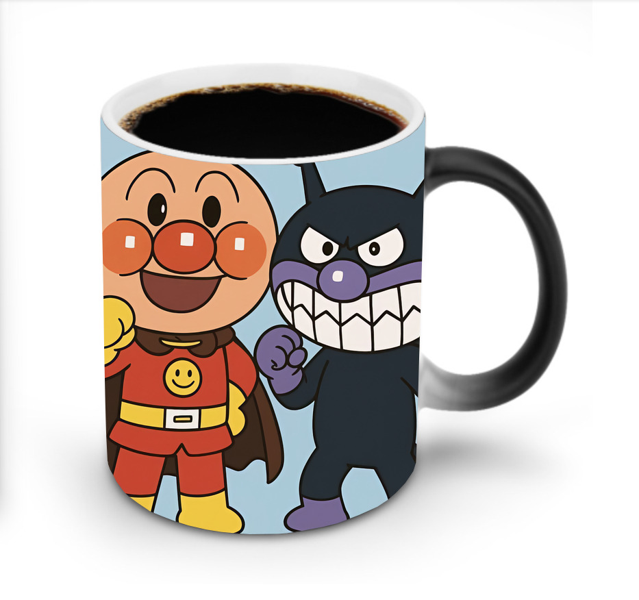 （画像用） アンパンマン Anpanman 温度変色マグカップ