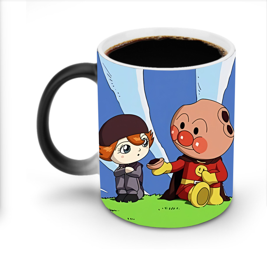 （画像用） アンパンマン Anpanman 温度変色マグカップ