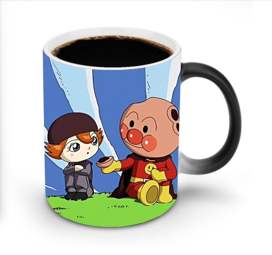 （画像用） アンパンマン Anpanman 温度変色マグカップ
