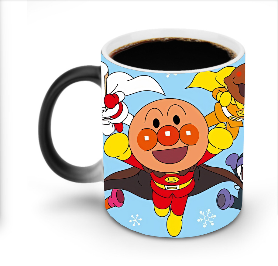 （画像用） アンパンマン Anpanman 温度変色マグカップ
