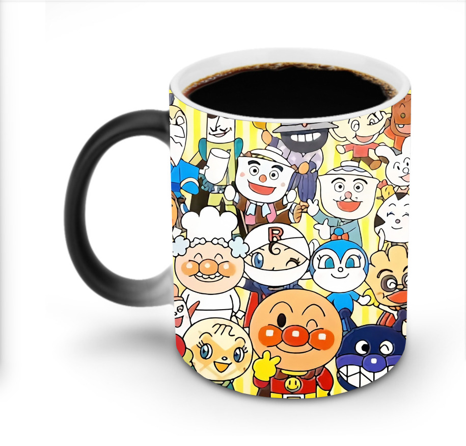 （画像用） アンパンマン Anpanman 温度変色マグカップ
