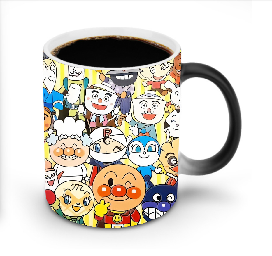 （画像用） アンパンマン Anpanman 温度変色マグカップ