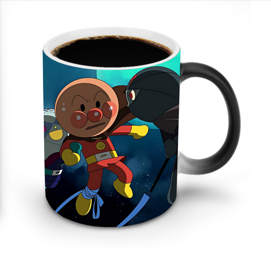 （画像用） アンパンマン Anpanman 温度変色マグカップ
