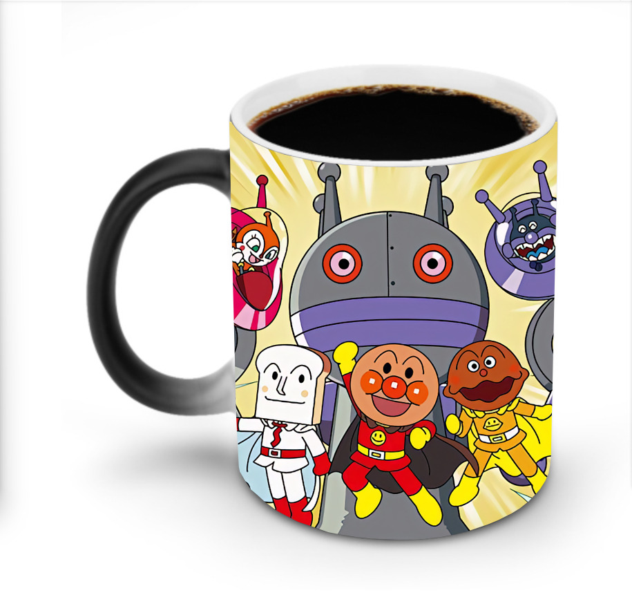 （画像用） アンパンマン Anpanman 温度変色マグカップ