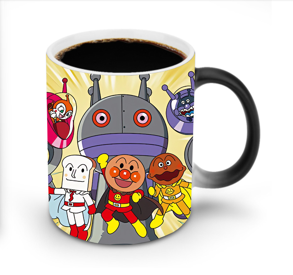 （画像用） アンパンマン Anpanman 温度変色マグカップ