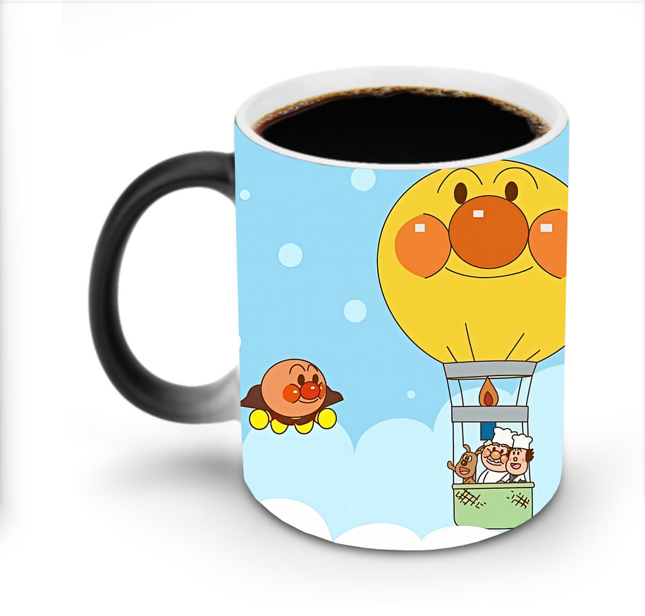 （画像用） アンパンマン Anpanman 温度変色マグカップ