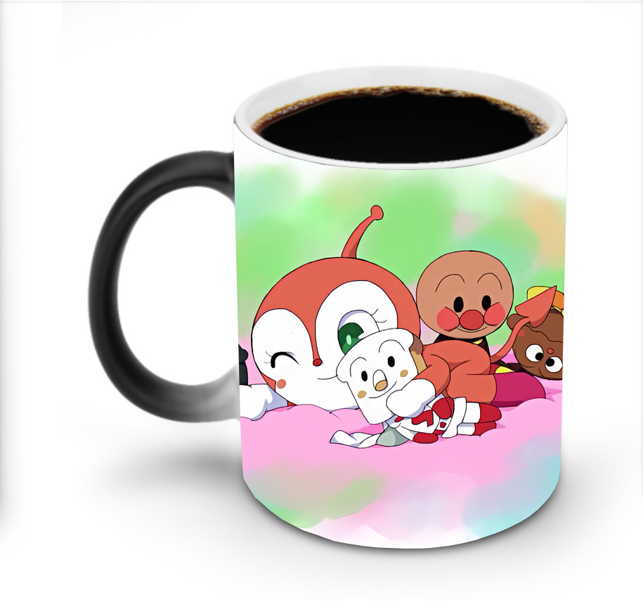 （画像用） アンパンマン Anpanman 温度変色マグカップ