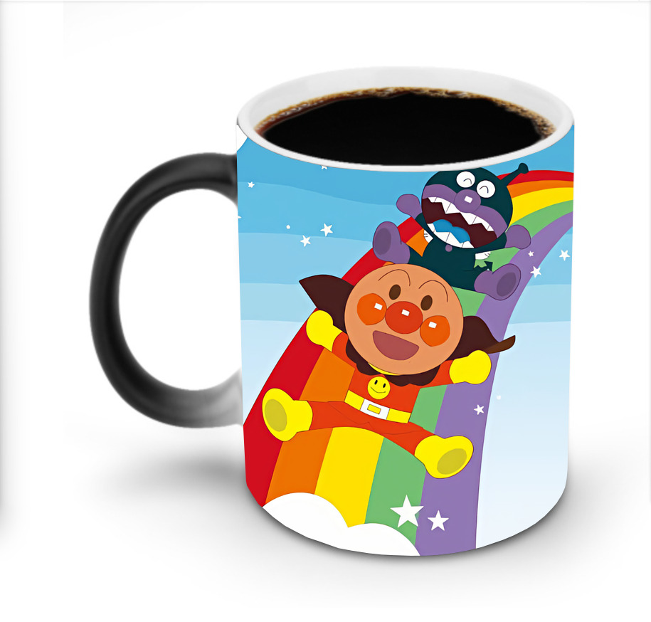 （画像用） アンパンマン Anpanman 温度変色マグカップ