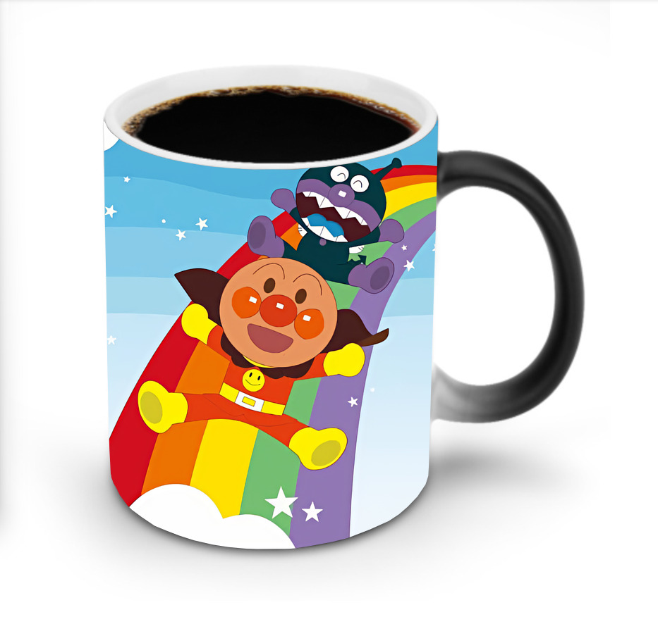 （画像用） アンパンマン Anpanman 温度変色マグカップ