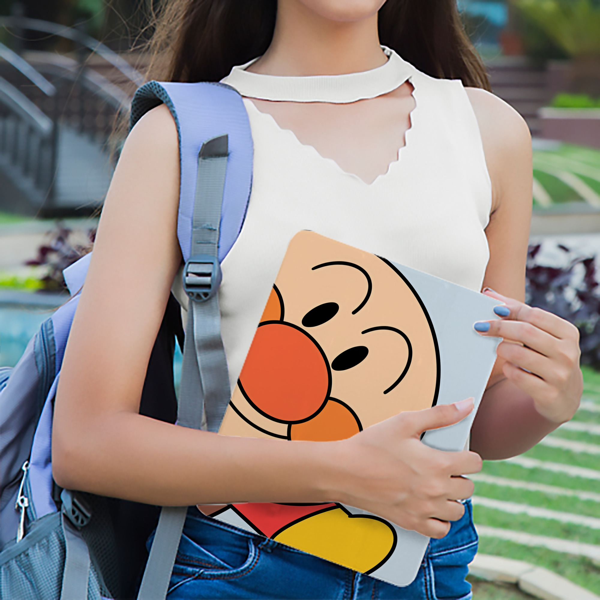 アンパンマン Anpanman IPad ケース ブック型 PUレザー TPU 耐衝撃 軽量 薄型 ペン収納なし 全面保護 IPad 各モデル対応