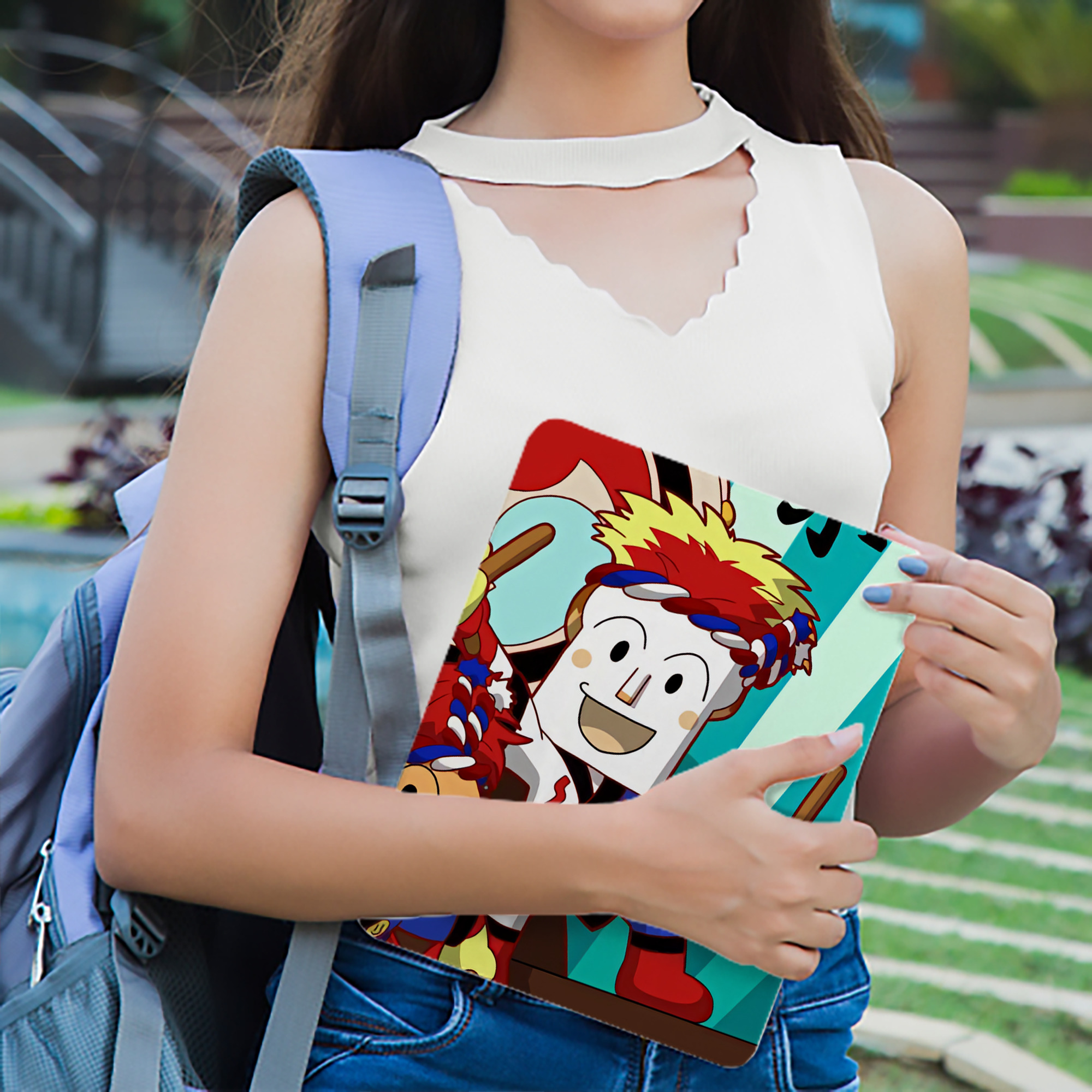 アンパンマン Anpanman IPad ケース ブック型 PUレザー TPU 耐衝撃 軽量 薄型 ペン収納なし 全面保護 IPad 各モデル対応