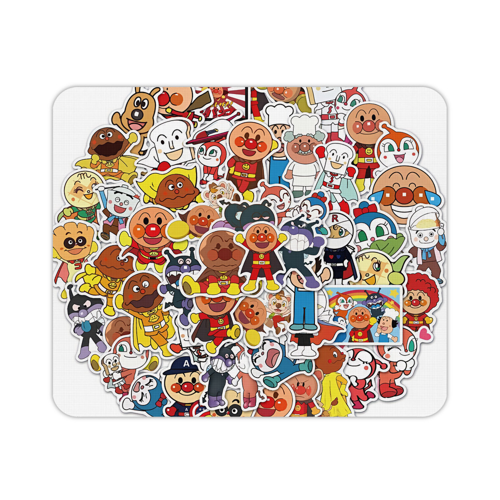 （画像用） アンパンマン Anpanman マウスパッド ステッチ加工 ラバー素材 防水 滑り止め 超薄型 ゲーミング/オフィス対応