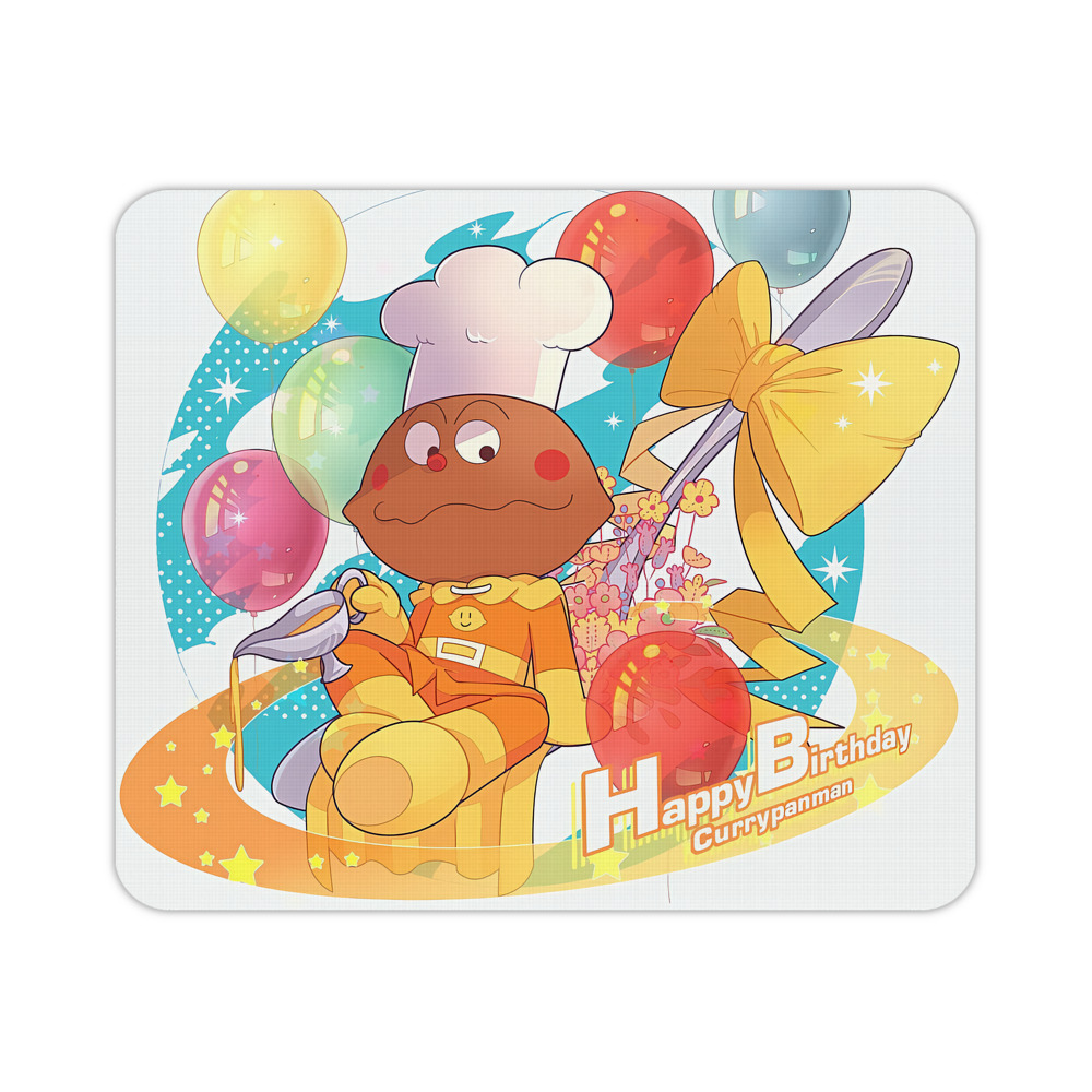 （画像用） アンパンマン Anpanman マウスパッド ステッチ加工 ラバー素材 防水 滑り止め 超薄型 ゲーミング/オフィス対応