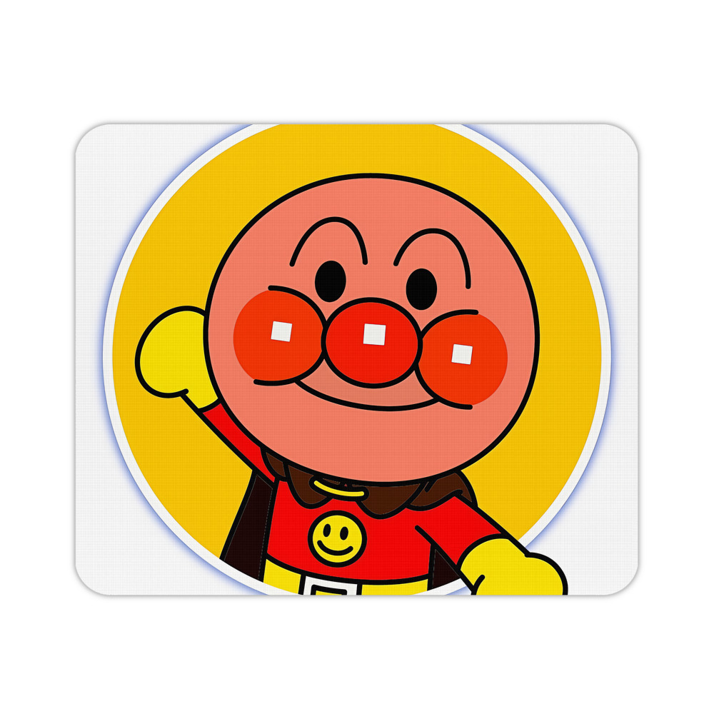（画像用） アンパンマン Anpanman マウスパッド ステッチ加工 ラバー素材 防水 滑り止め 超薄型 ゲーミング/オフィス対応