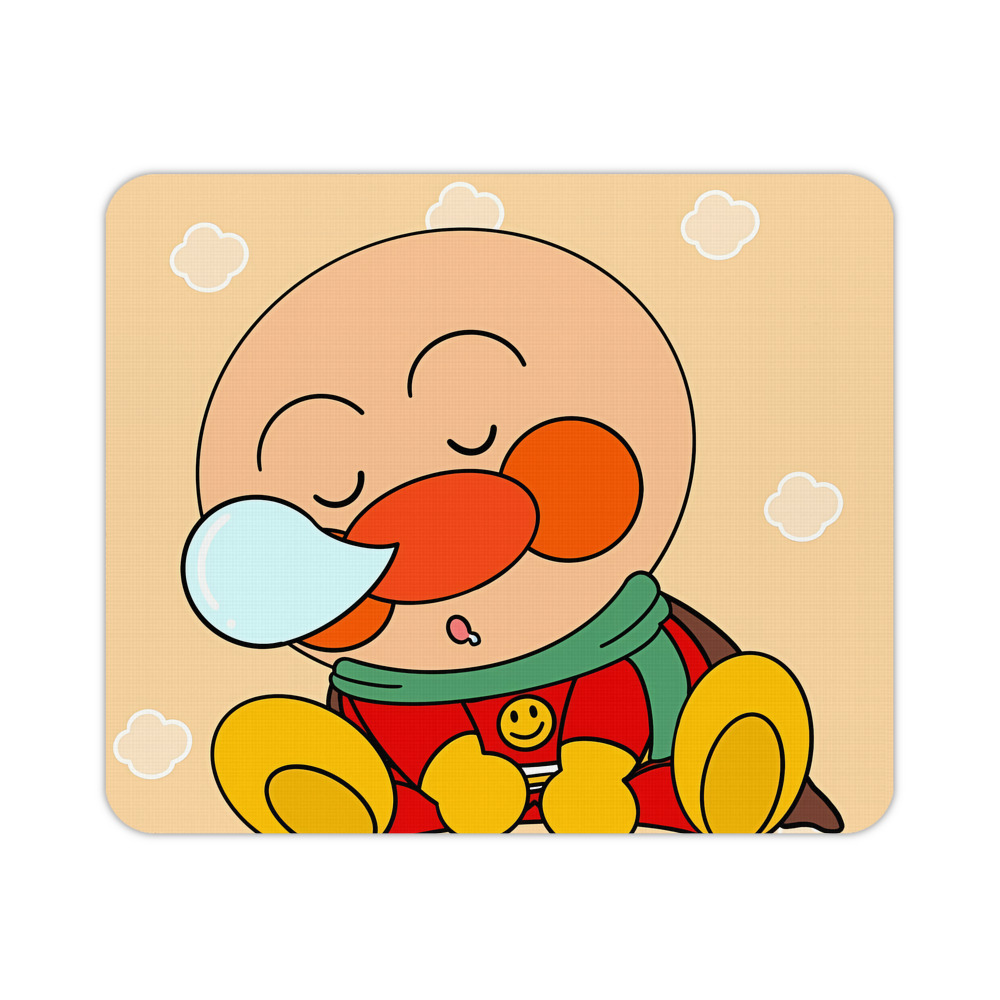 （画像用） アンパンマン Anpanman マウスパッド ステッチ加工 ラバー素材 防水 滑り止め 超薄型 ゲーミング/オフィス対応