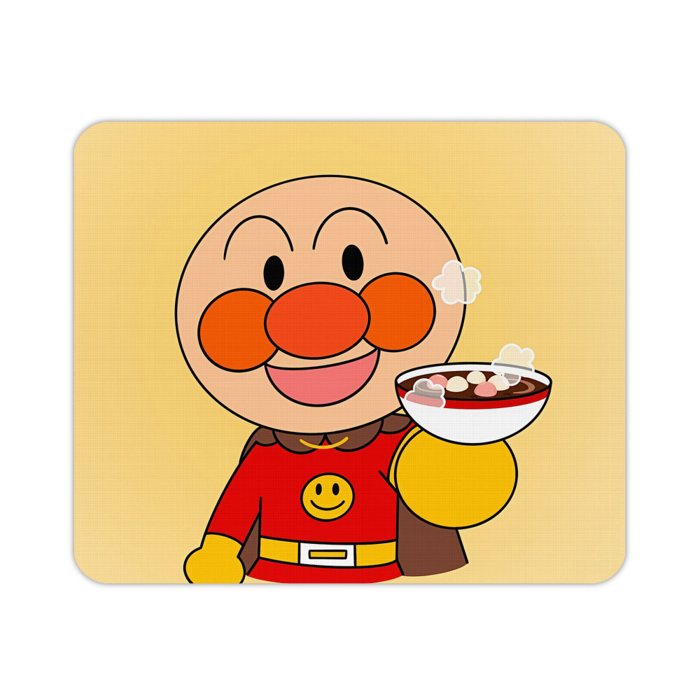 （画像用） アンパンマン Anpanman マウスパッド ステッチ加工 ラバー素材 防水 滑り止め 超薄型 ゲーミング/オフィス対応
