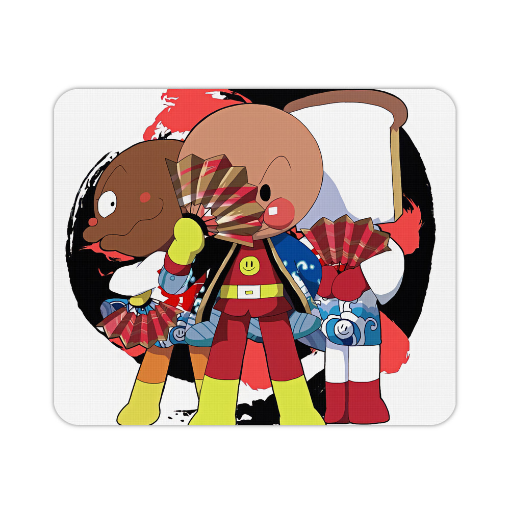 （画像用） アンパンマン Anpanman マウスパッド ステッチ加工 ラバー素材 防水 滑り止め 超薄型 ゲーミング/オフィス対応