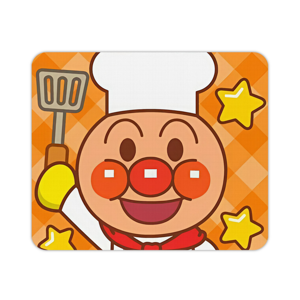 （画像用） アンパンマン Anpanman マウスパッド ステッチ加工 ラバー素材 防水 滑り止め 超薄型 ゲーミング/オフィス対応