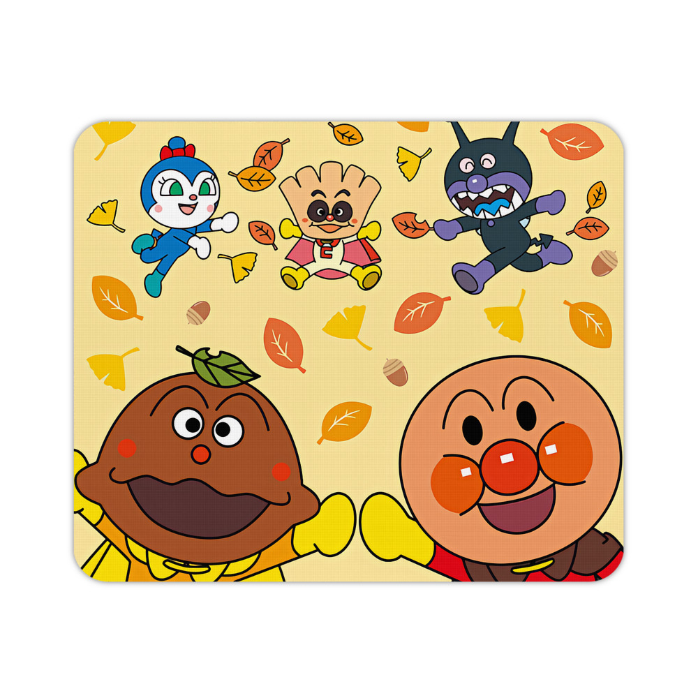 （画像用） アンパンマン Anpanman マウスパッド ステッチ加工 ラバー素材 防水 滑り止め 超薄型 ゲーミング/オフィス対応
