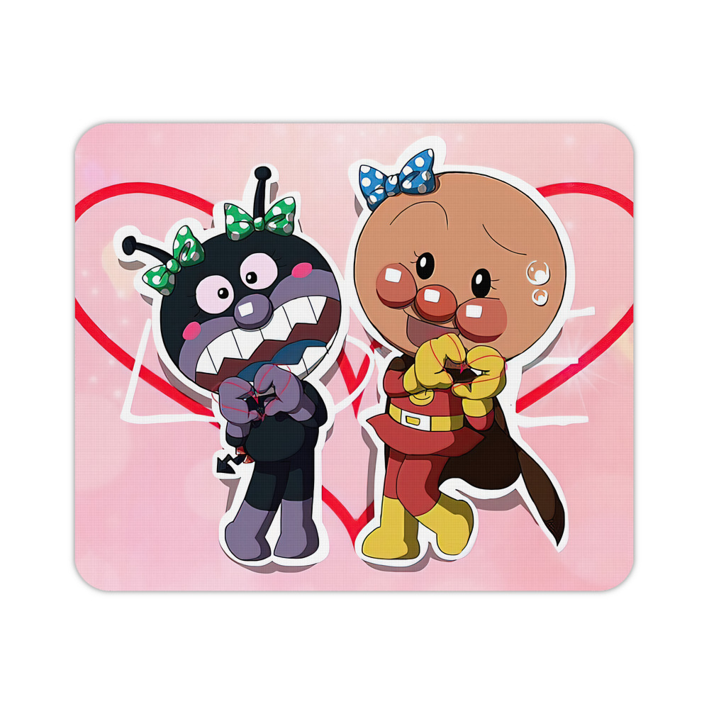 （画像用） アンパンマン Anpanman マウスパッド ステッチ加工 ラバー素材 防水 滑り止め 超薄型 ゲーミング/オフィス対応