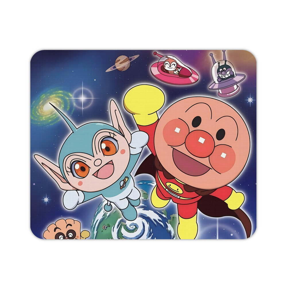 （画像用） アンパンマン Anpanman マウスパッド ステッチ加工 ラバー素材 防水 滑り止め 超薄型 ゲーミング/オフィス対応