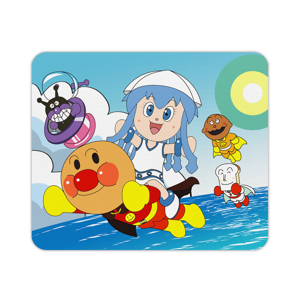 （画像用） アンパンマン Anpanman マウスパッド ステッチ加工 ラバー素材 防水 滑り止め 超薄型 ゲーミング/オフィス対応