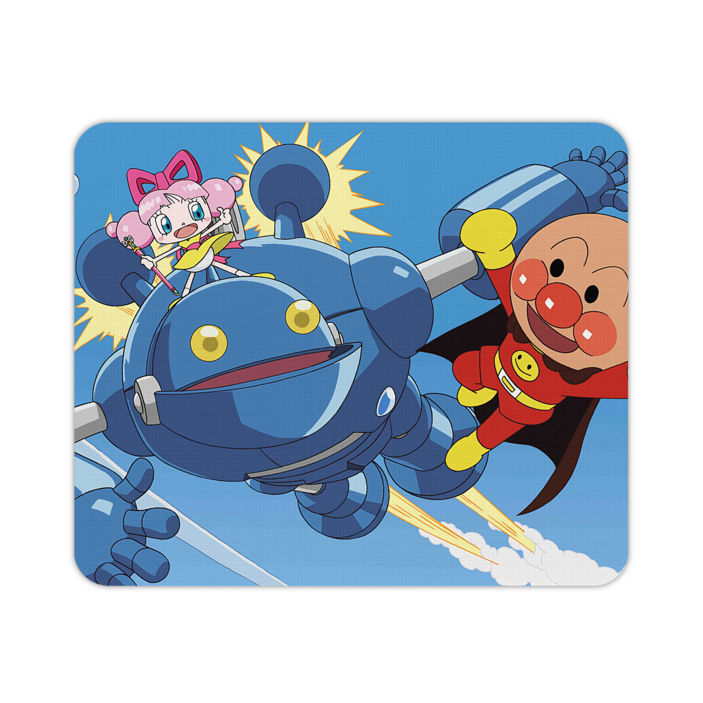 （画像用） アンパンマン Anpanman マウスパッド ステッチ加工 ラバー素材 防水 滑り止め 超薄型 ゲーミング/オフィス対応