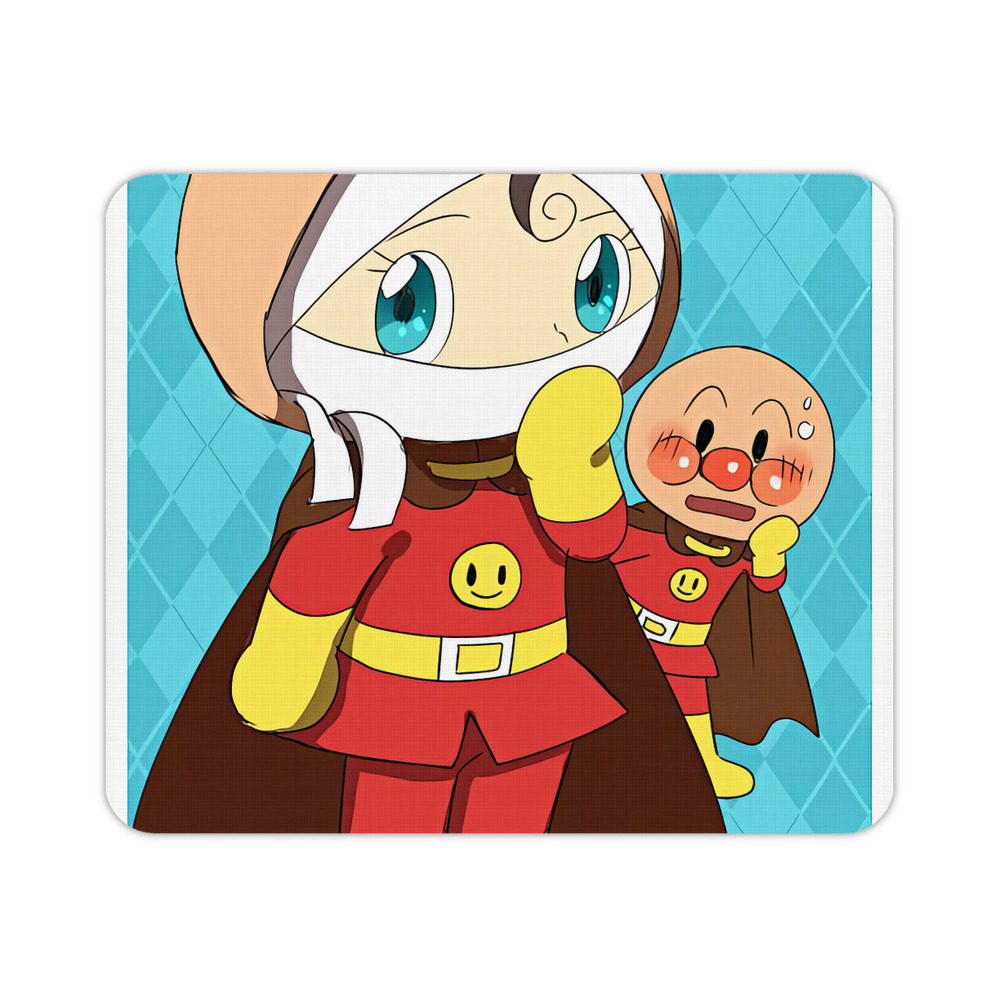 （画像用） アンパンマン Anpanman マウスパッド ステッチ加工 ラバー素材 防水 滑り止め 超薄型 ゲーミング/オフィス対応